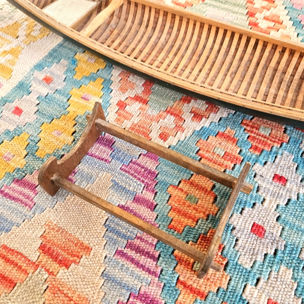 Antique wooden model canoe - Picture 9 of 10